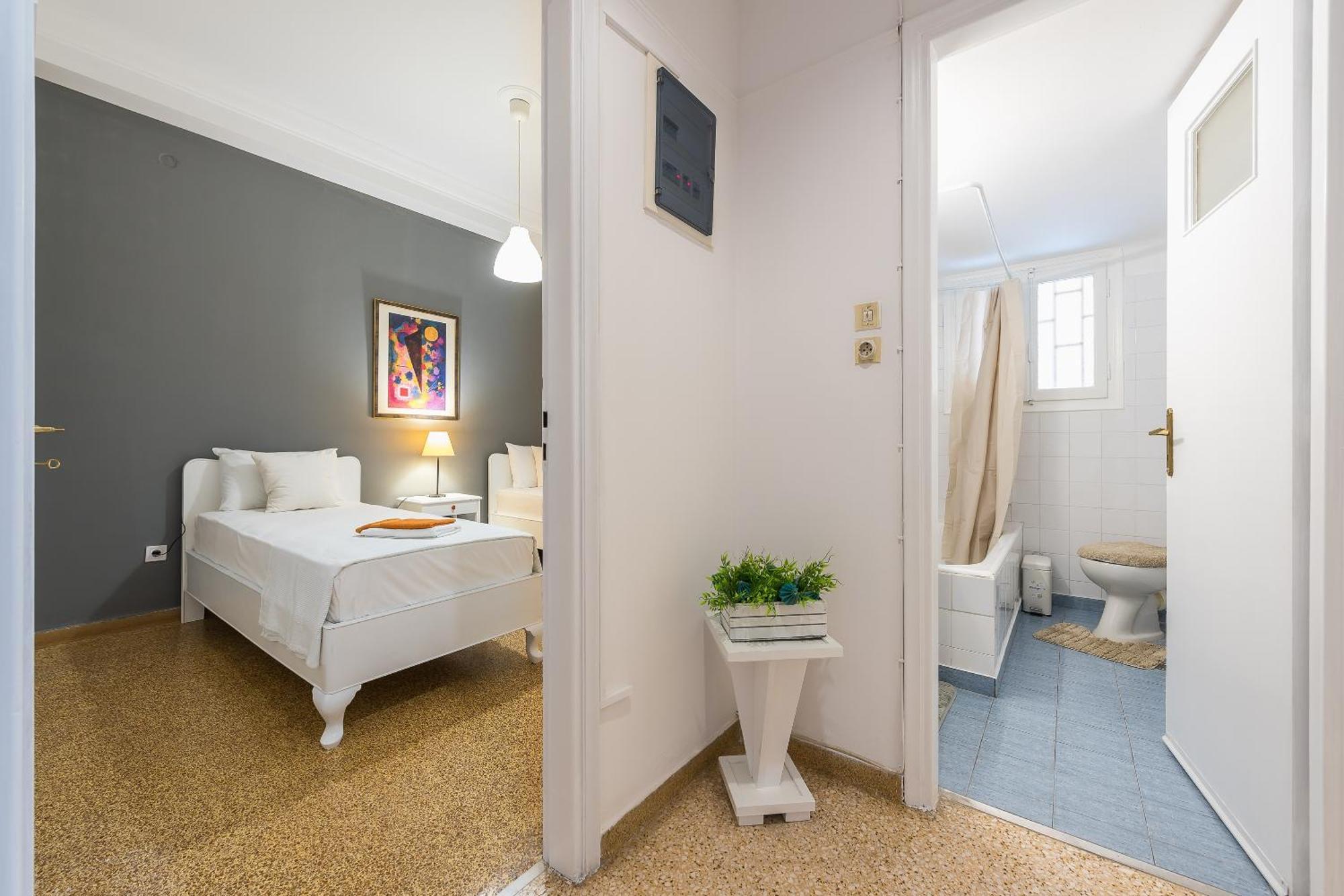 Private Rooms Athens - Shared Bathroom Kamer foto