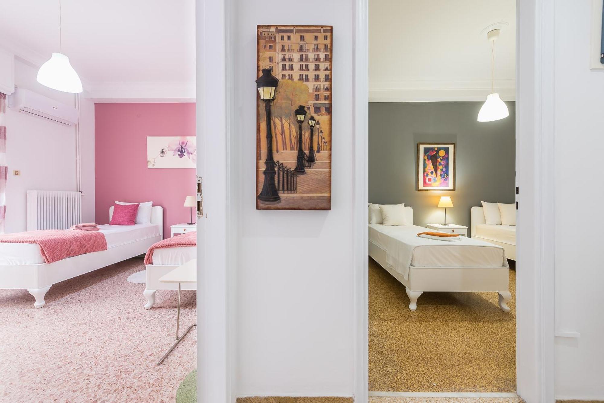 Private Rooms Athens - Shared Bathroom Kamer foto