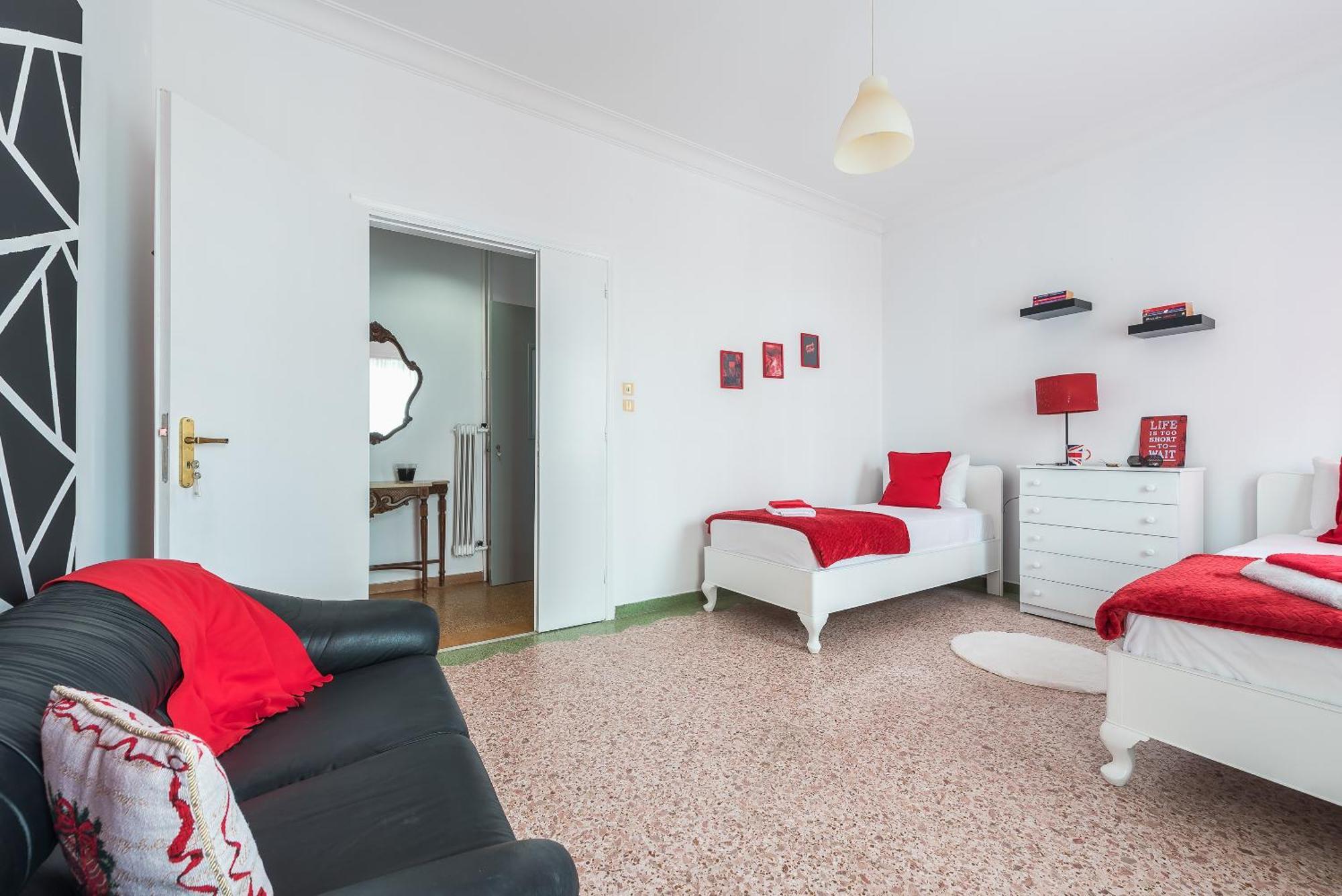 Private Rooms Athens - Shared Bathroom Kamer foto